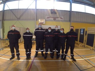 l'equipe des m&eacute;diateurs du SDIS 73 -800