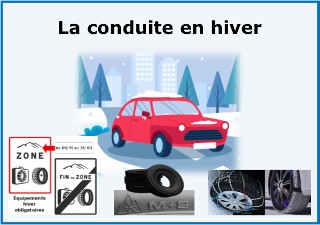 la conduite en hiver